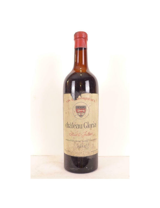 1955 - saint-julien - château gloria (mise belge) - rouge - bordeaux - Just Wines 