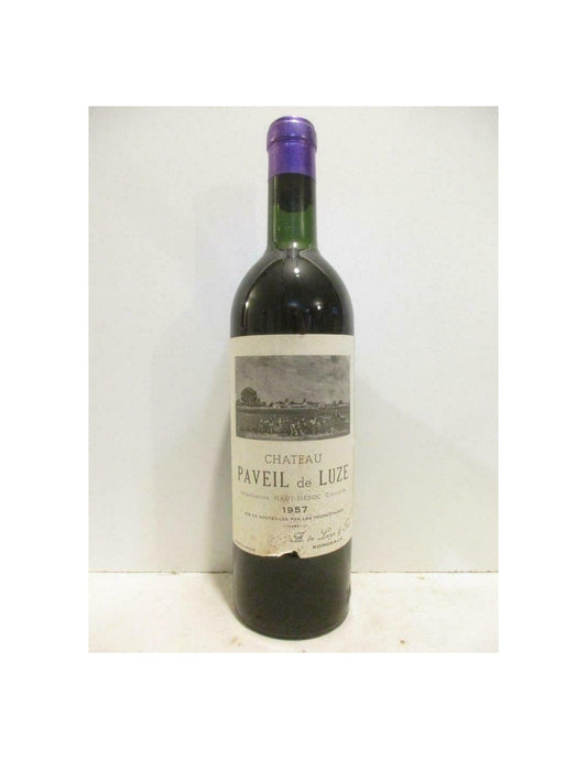 1957 - médoc - château paveil de luze (b4) - rouge - bordeaux - Just Wines 