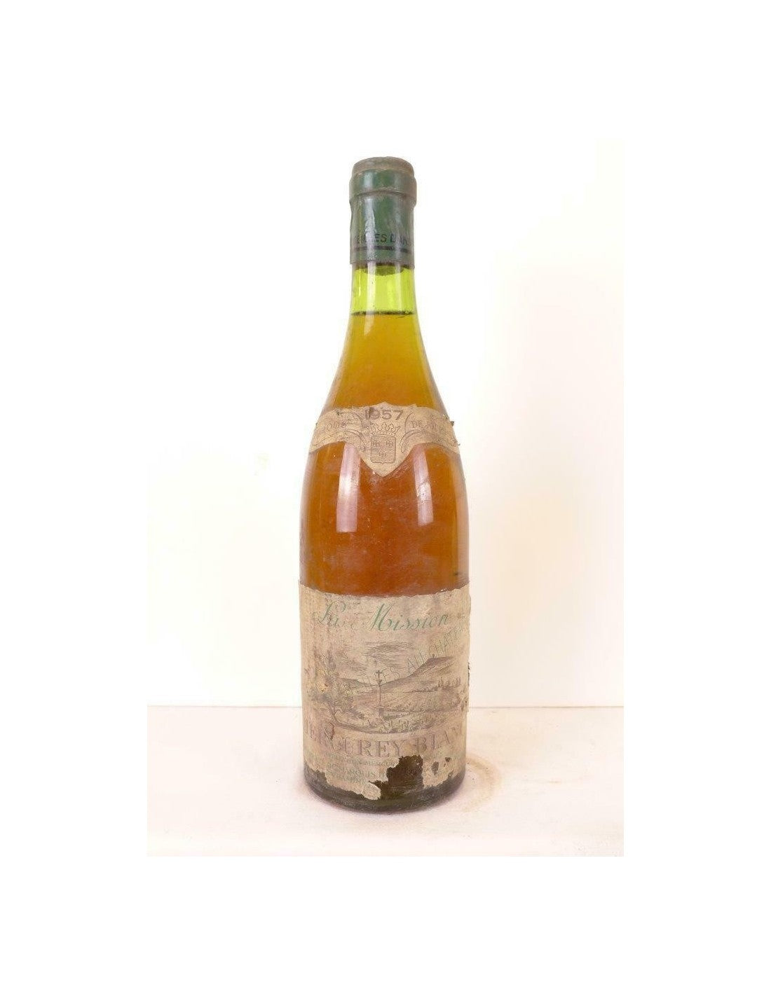 1957 - mercurey - marquis de jouenne (étiquette abîmée) - blanc - bourgogne - Just Wines 