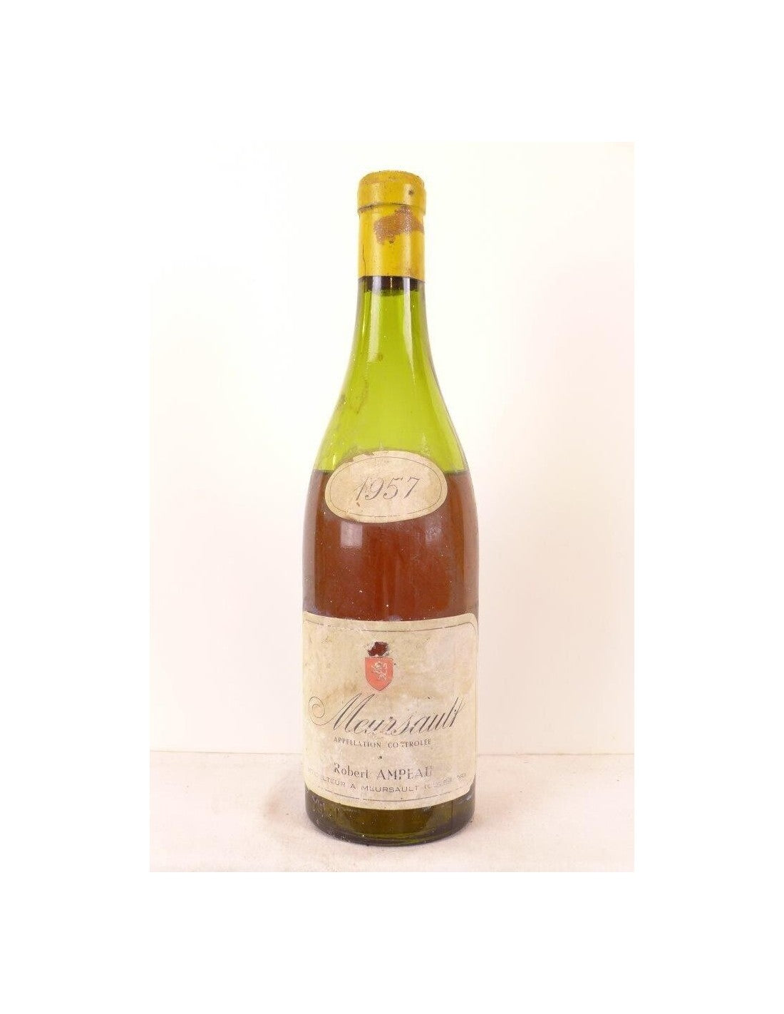 1957 - meursault - robert ampeau (niveau bas) - blanc - bourgogne - Just Wines 