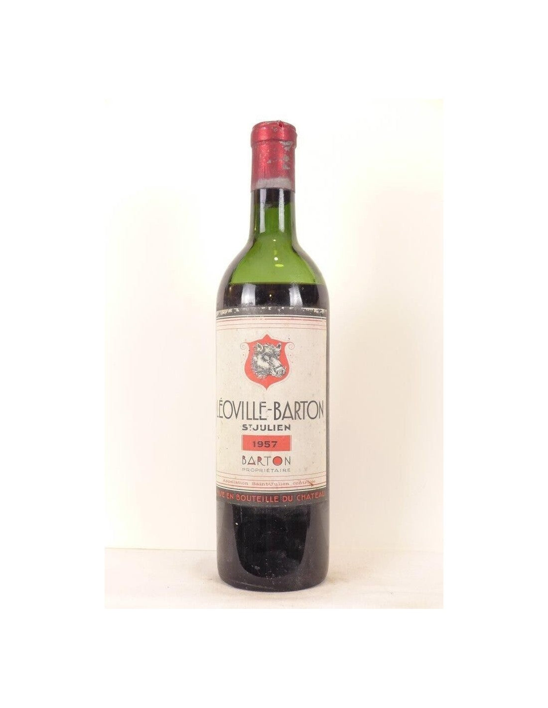 1957 - saint-julien - château léoville-barton grand cru classé (niveau bas) - rouge - bordeaux - Just Wines 