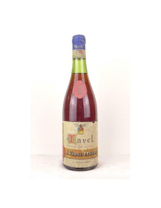 1957 - tavel - vidal-fleury - rosé - rhône - Just Wines 