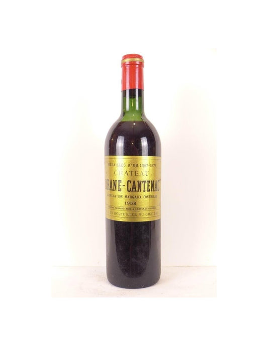 1958 - margaux - château brane-cantenac grand cru classé - rouge - bordeaux - Just Wines 