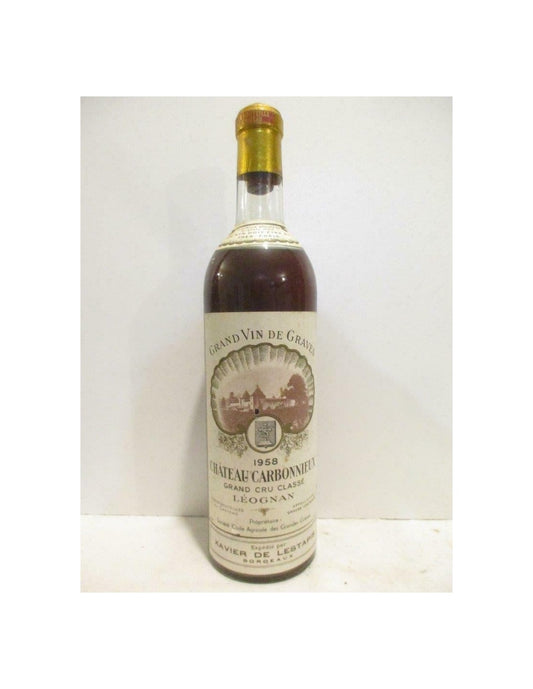 1958 - pessac-léognan - château carbonnieux grand cru classé - blanc - bordeaux - Just Wines 