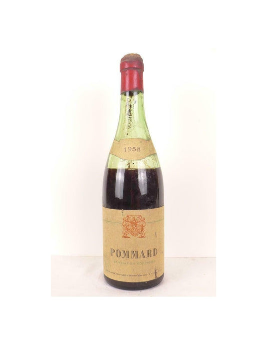 1958 - pommard - luc béranger (niveau bas) - rouge - bourgogne - Just Wines 