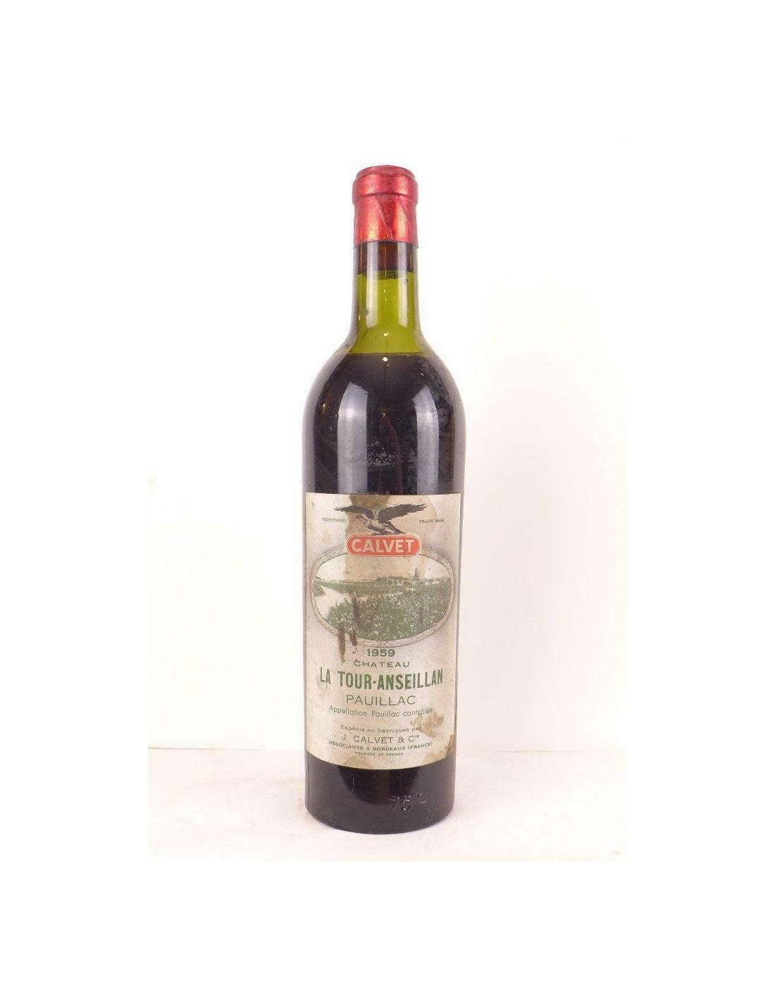 1959 - pauillac - château la tour-anseillan (b1) - rouge - bordeaux - Just Wines 