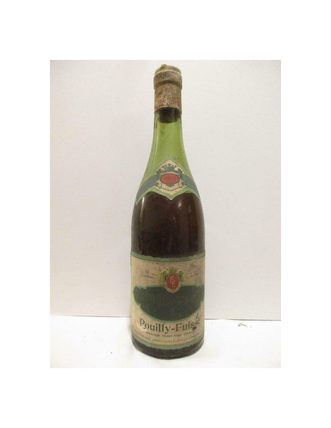 1959 - pouilly-fuissé - boisseaux-estivant (niveau bas capsule abîmée) - blanc - bourgogne - Just Wines 