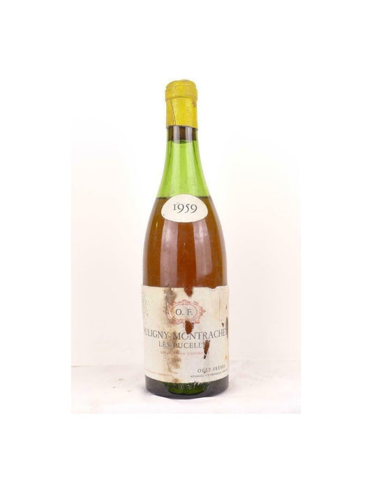 1959 - puligny-montrachet - orly frères les pucelles - blanc - bourgogne - Just Wines 