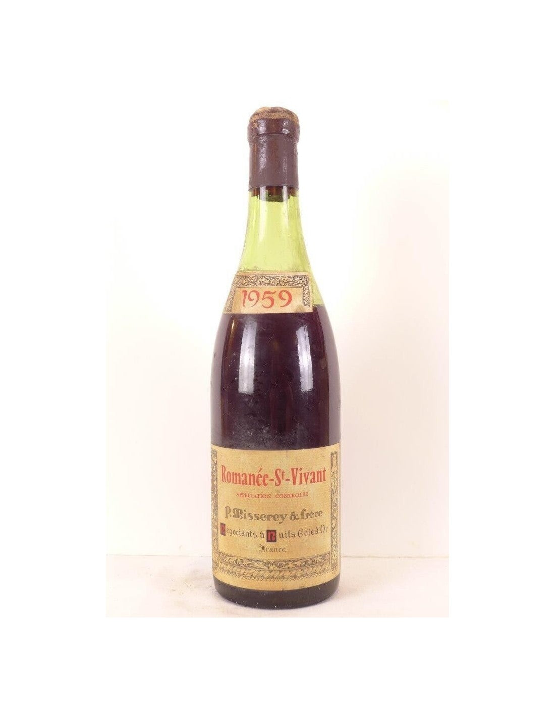 1959 - romanée saint-vivant - misserey et frères (grand cru) - rouge - bourgogne - Just Wines 