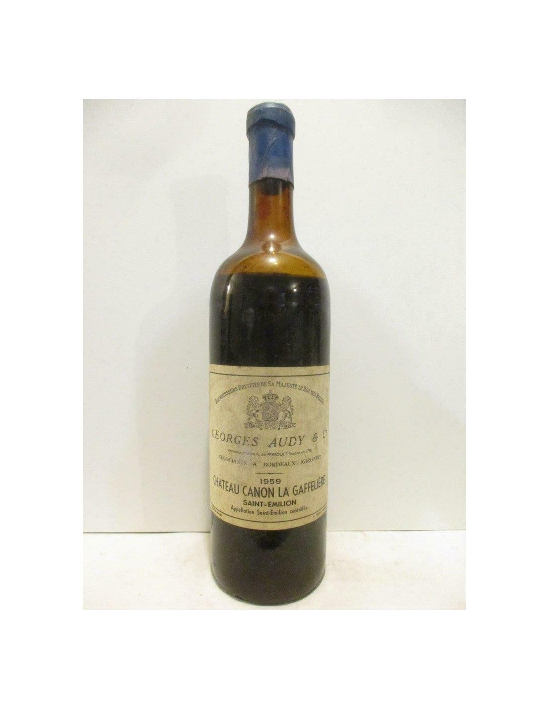 1959 - saint-émilion - château canon la gaffelière (mise belge) - rouge - bordeaux - Just Wines 