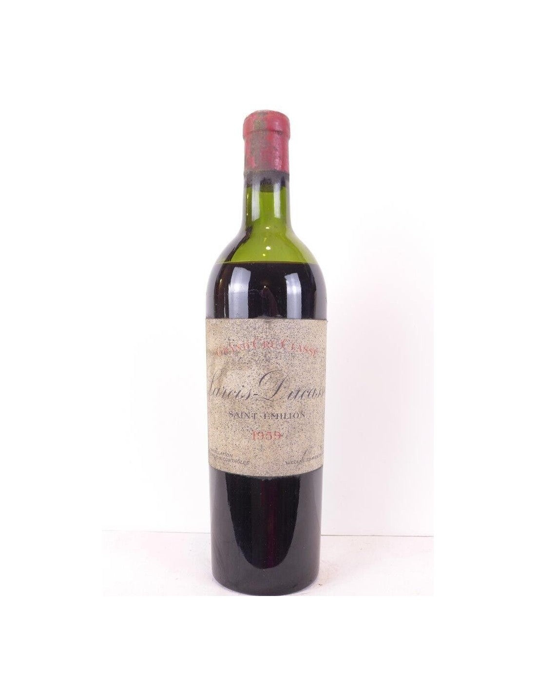 1959 - saint-émilion - château larcis ducasse grand cru classé (b2) - rouge - bordeaux - Just Wines 