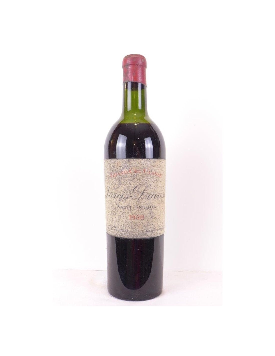 1959 - saint-émilion - château larcis ducasse grand cru classé - rouge - bordeaux - Just Wines 