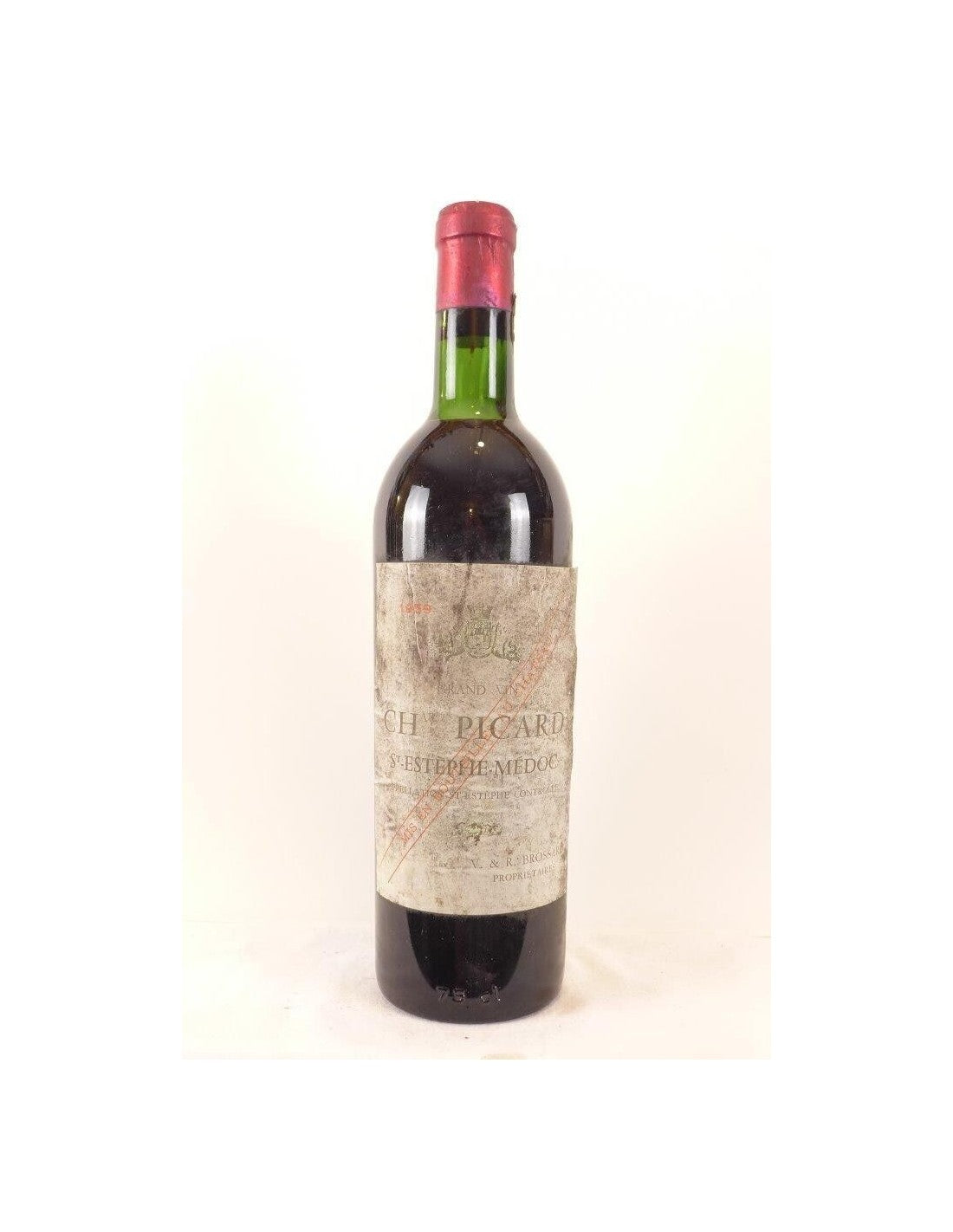 1959 - saint-estèphe - château picard (capsule oxydée) - rouge - bordeaux - Just Wines 