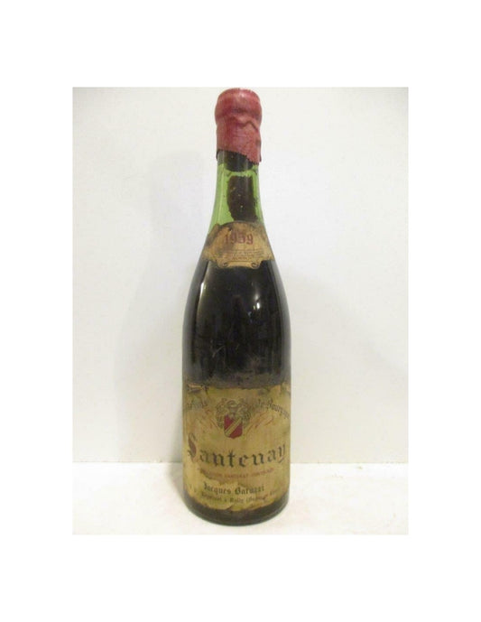 1959 - santenay - jacques barozzi - rouge - bourgogne - Just Wines 