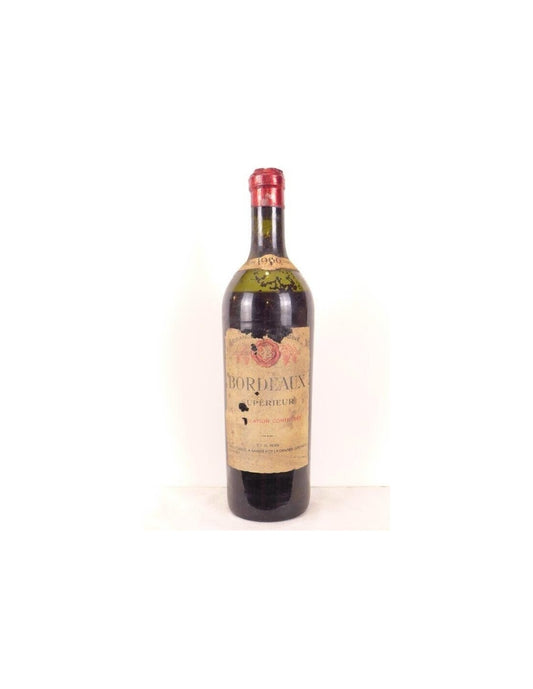 1960 - bordeaux supérieur - ets pesin (bouteille soufflée) - rouge - bordeaux - Just Wines 