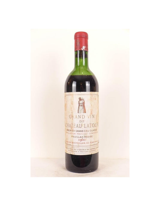 1960 - pauillac - château latour grand cru classé - rouge - bordeaux - Just Wines 