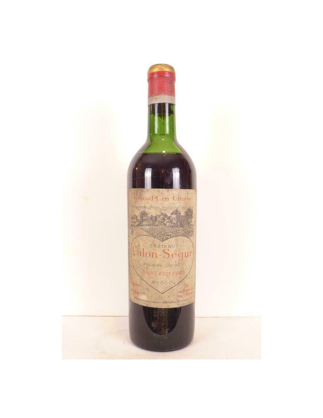 1960 - saint-estèphe - château calon-ségur grand cru classé - rouge - bordeaux - Just Wines 