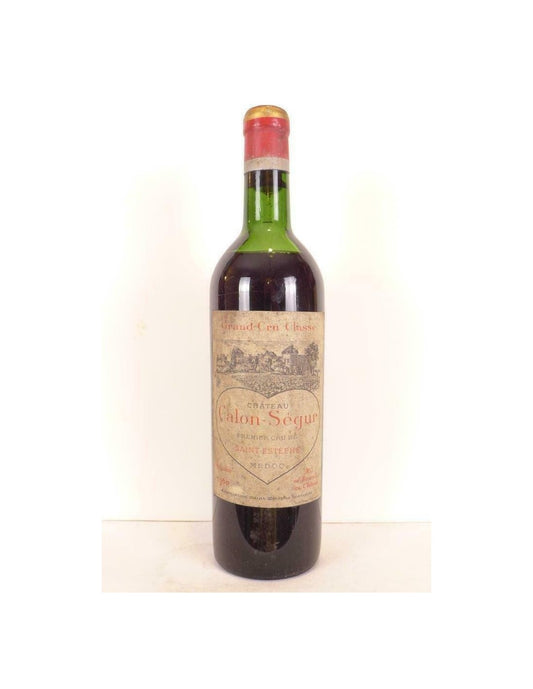 1960 - saint-estèphe - château calon-ségur grand cru classé - rouge - bordeaux - Just Wines 