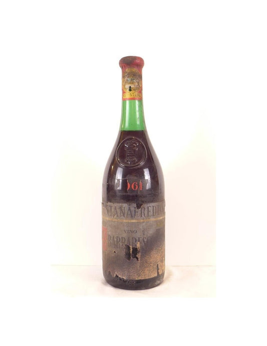 1961 - barbaresco - fontanafreda - rouge - piémont Italie - Just Wines 