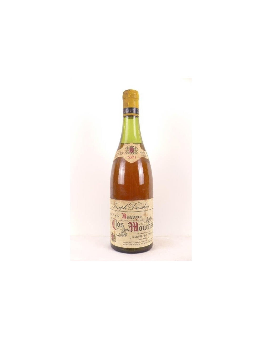 1961 - beaune - joseph drouhin clos des mouches - blanc - bourgogne - Just Wines 