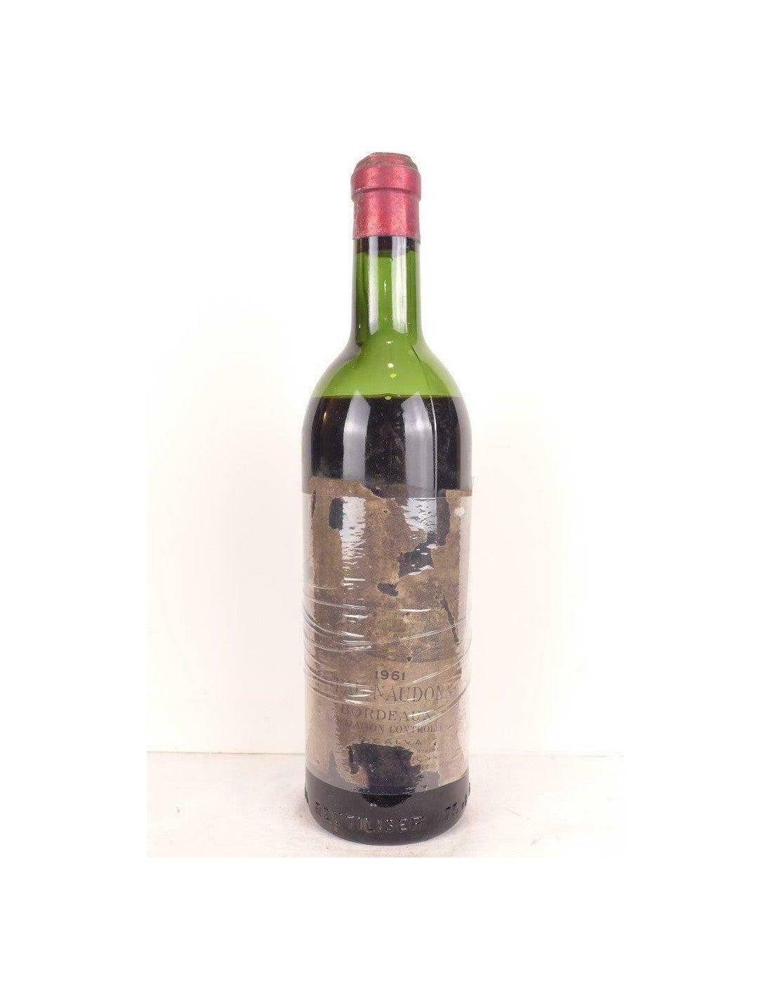 1961 - bordeaux supérieur - château naudonnet (étiquette abîmée b2) - rouge - bordeaux - Just Wines 