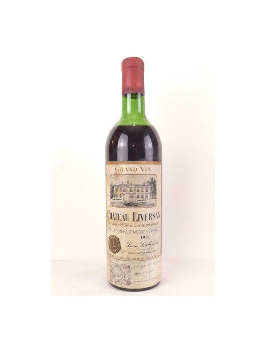 1961 - haut-médoc - château liversan cru bourgeois - rouge - bordeaux - Just Wines 