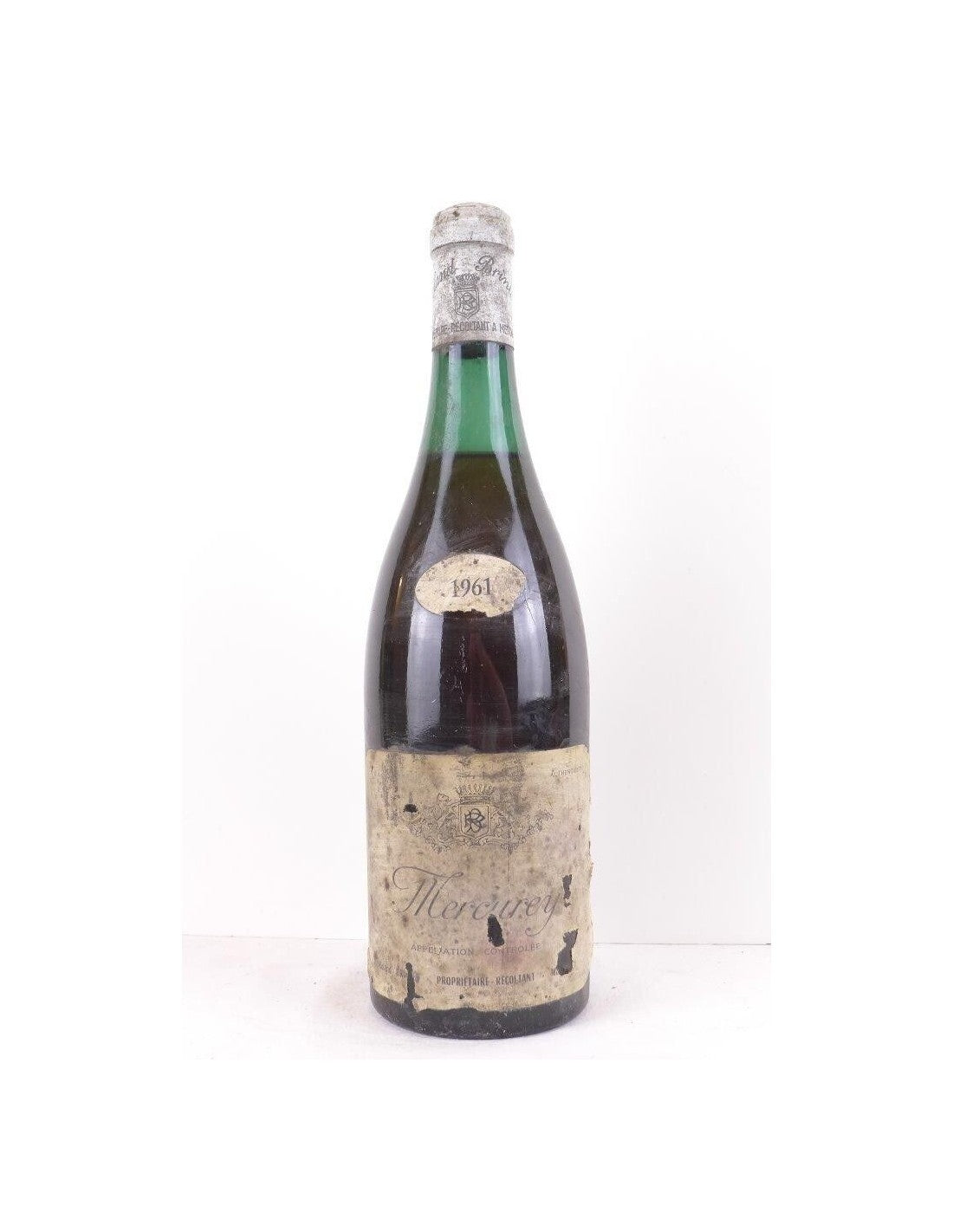 1961 - mercurey - roland brunet - blanc - bourgogne - Just Wines 