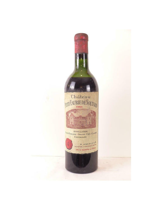 1961 - saint-émilion - château petit faurie de soutard grand cru classé (capsule oxydée) - rouge - bordeaux - Just Wines 