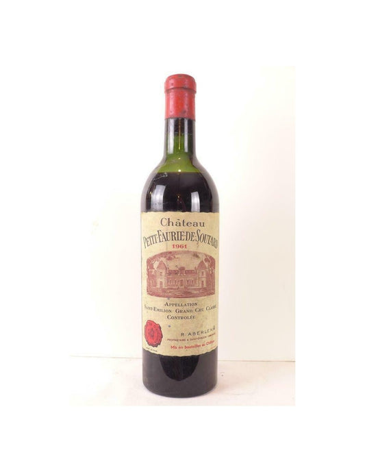 1961 - saint-émilion - château petit faurie de soutard grand cru classé - rouge - bordeaux - Just Wines 