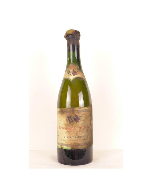 1962 - aligoté - noirot-carrière (étiquette tâchée) - blanc - bourgogne - Just Wines 