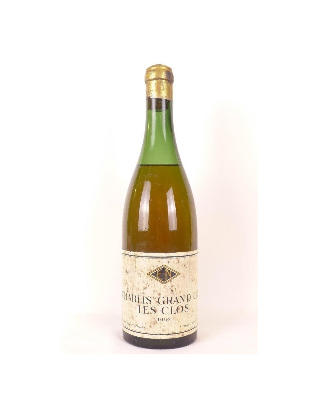 1962 - chablis - nicolas grand cru les clos - blanc - bourgogne - Just Wines 