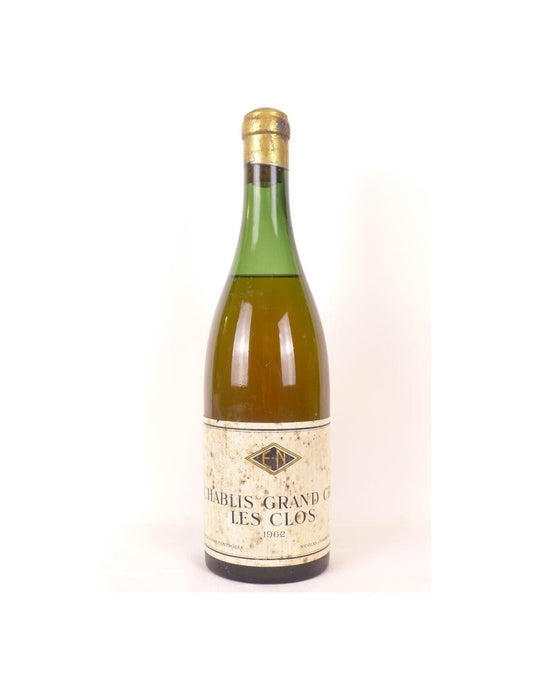 1962 - chablis - nicolas grand cru les clos - blanc - bourgogne - Just Wines 