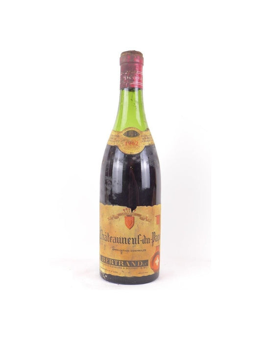 1962 - châteauneuf du pape - bertrand (b1) - rouge - rhône - Just Wines 