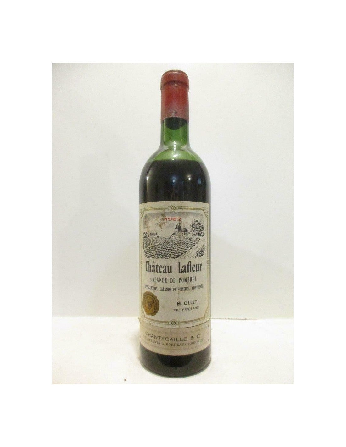 1962 - lalande de pomerol - château lafleur (capsule abîmée) - rouge - bordeaux - Just Wines 