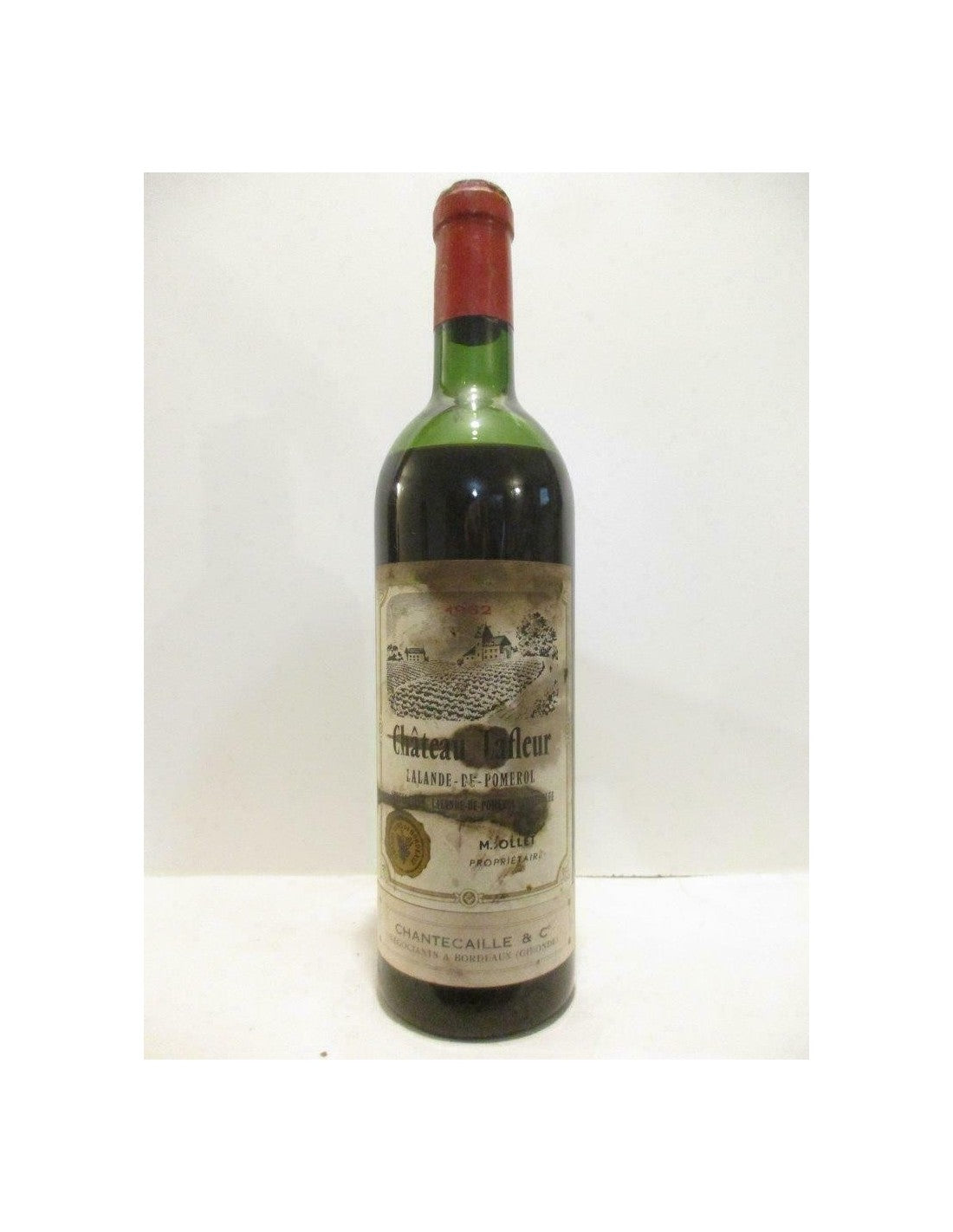 1962 - lalande de pomerol - château lafleur (étiquette tâchée capsule abîmée) - rouge - bordeaux - Just Wines 