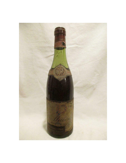 1962 - mâcon - poulet (capsule abîmée) - rouge - bourgogne - Just Wines 