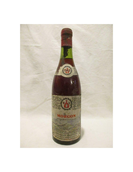 1962 - morgon - propriété (b1) - rouge - beaujolais france - Just Wines 