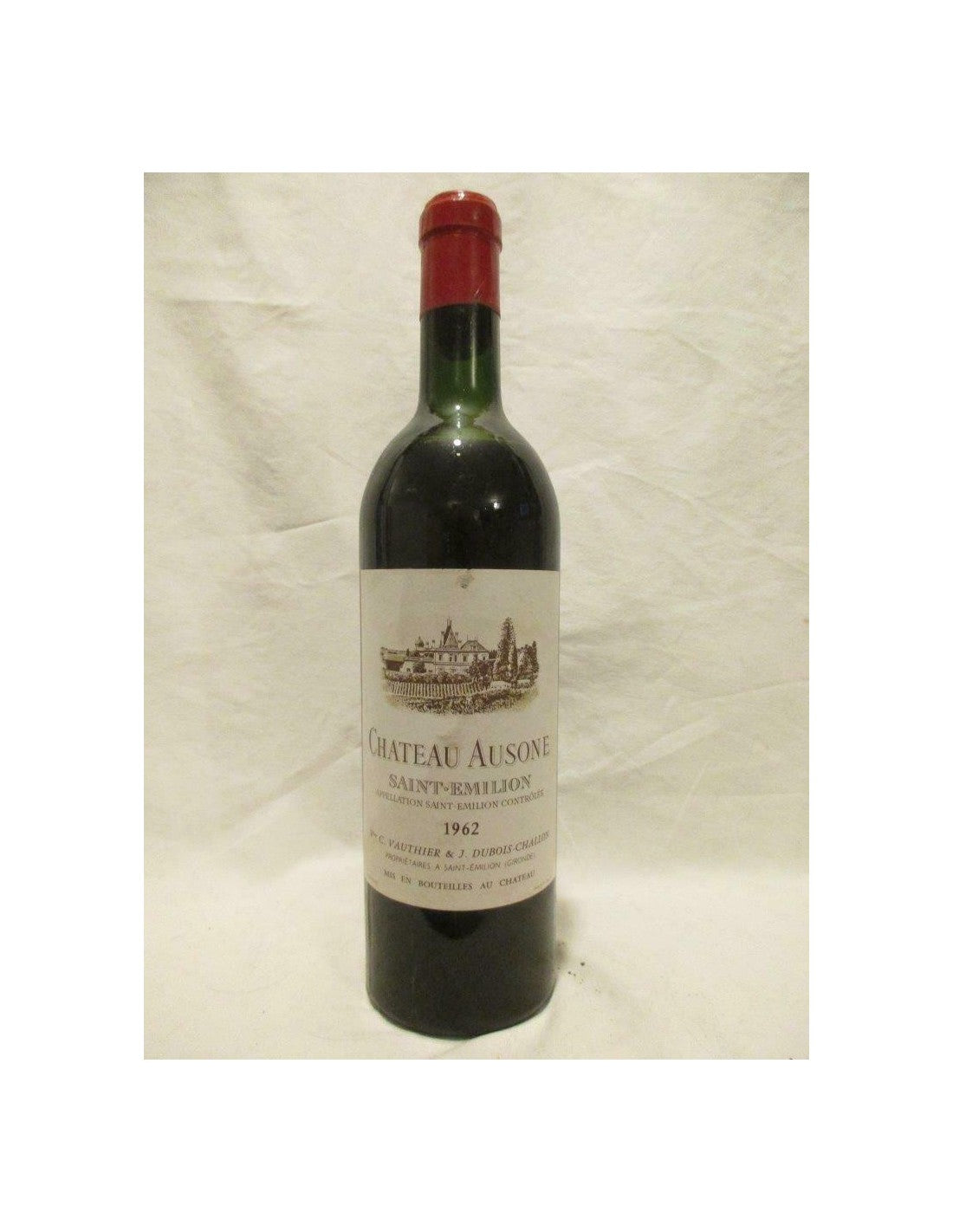 1962 - saint-émilion - château ausone grand cru classé - rouge - bordeaux france - Just Wines 