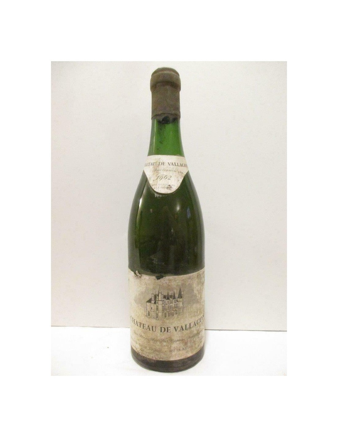 1962 - touraine - château de vallagon sauvignon (capsule un peu oxydée) - blanc - loire - touraine - Just Wines 