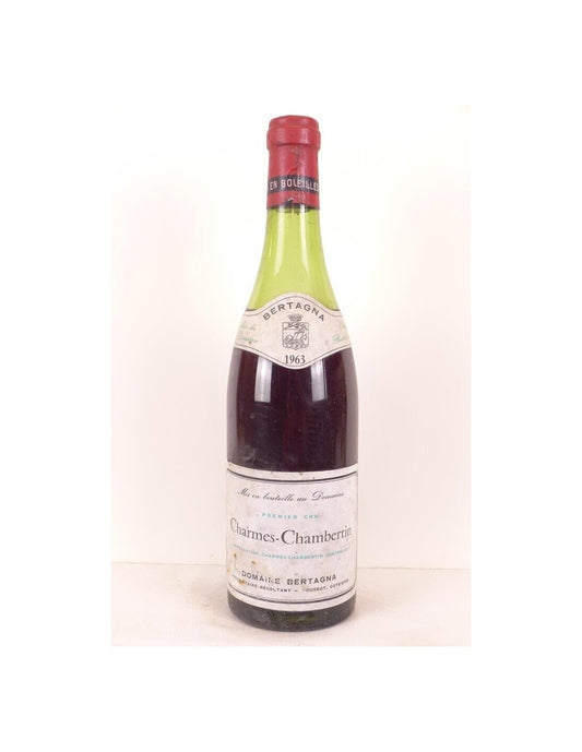 1963 - charmes-chambertin - domaine bertagne premier cru - rouge - bourgogne - Just Wines 