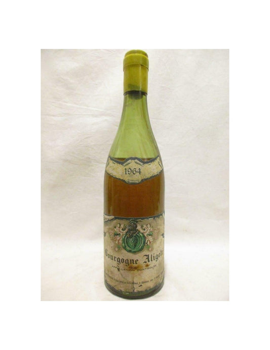 1964 - aligoté - langoureau (niveau bas) - blanc - bourgogne - Just Wines 