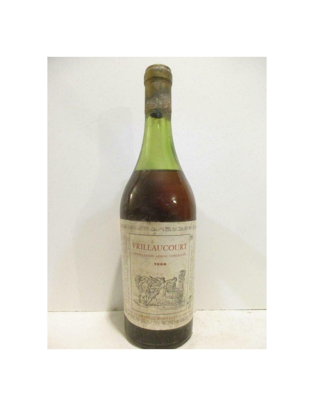 1964 - arbois - henri maire vrillaucourt (capsule abîmée) - blanc - jura - Just Wines 