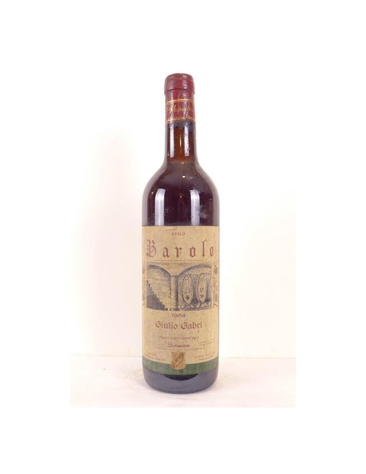 1964 - barolo - giulio gabri (b1) - rouge - piémont Italie - Just Wines 