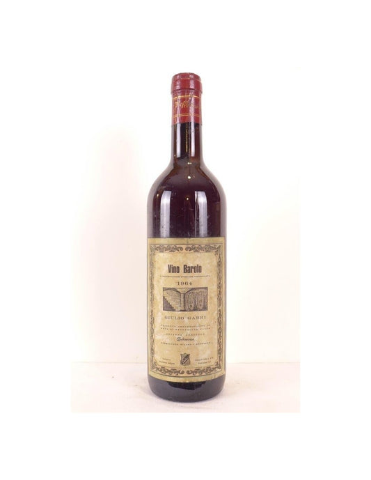 1964 - barolo - giulio gabri - rouge - piémont Italie - Just Wines 