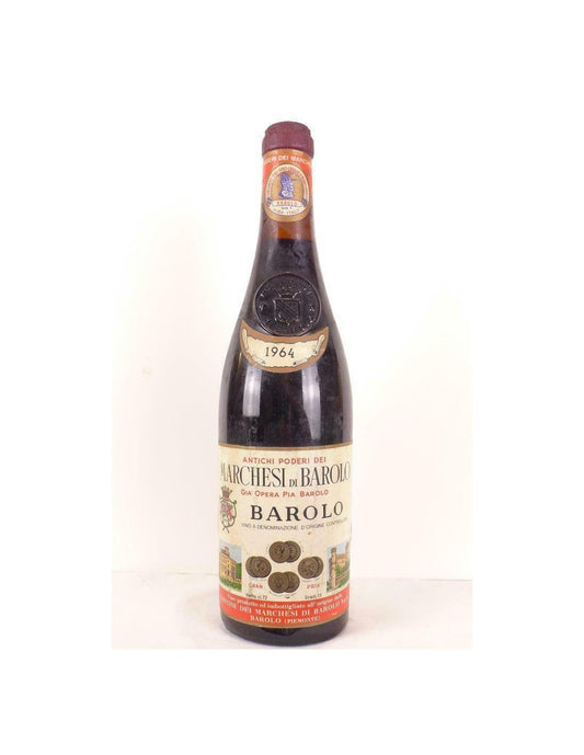 1964 - barolo - marchesi di barolo - rouge - piémont Italie - Just Wines 