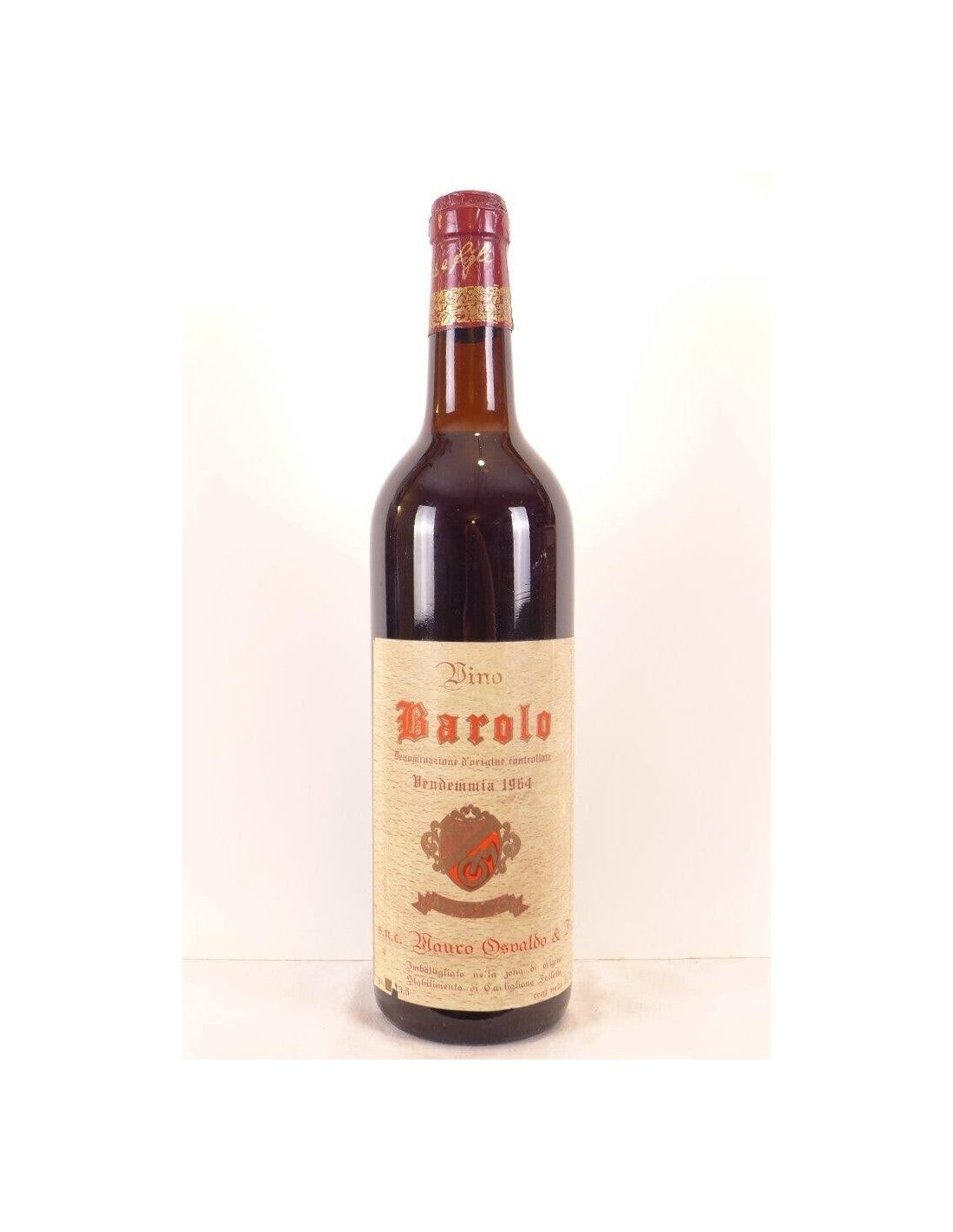 1964 - barolo - mauro osnaldo e figli - rouge - piémont Italie - Just Wines 