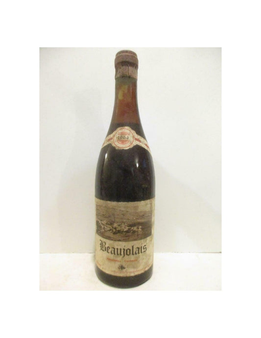 1964 - beaujolais - noël briday (b3) - rouge - beaujolais - Just Wines 