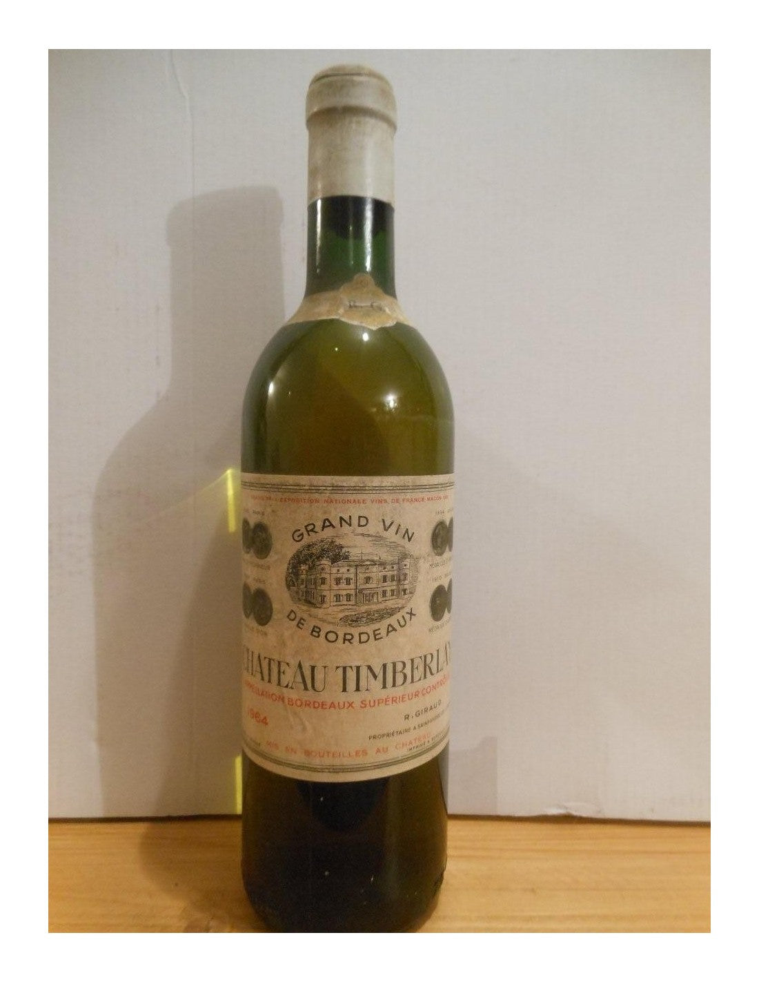 1964 - bordeaux - château timberlin - blanc - bordeaux france - Just Wines 