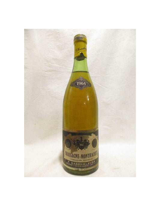 1964 - chassagne-montrachet - hasenklever - blanc - bourgogne - Just Wines 