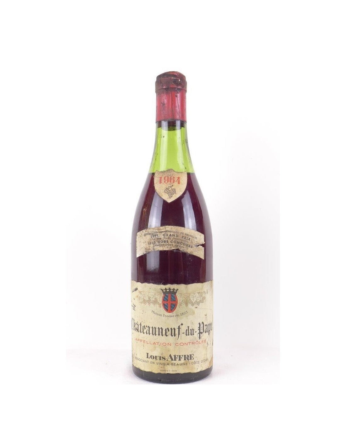 1964 - châteauneuf du pape - louis affre (b1) - rouge - rhône - Just Wines 